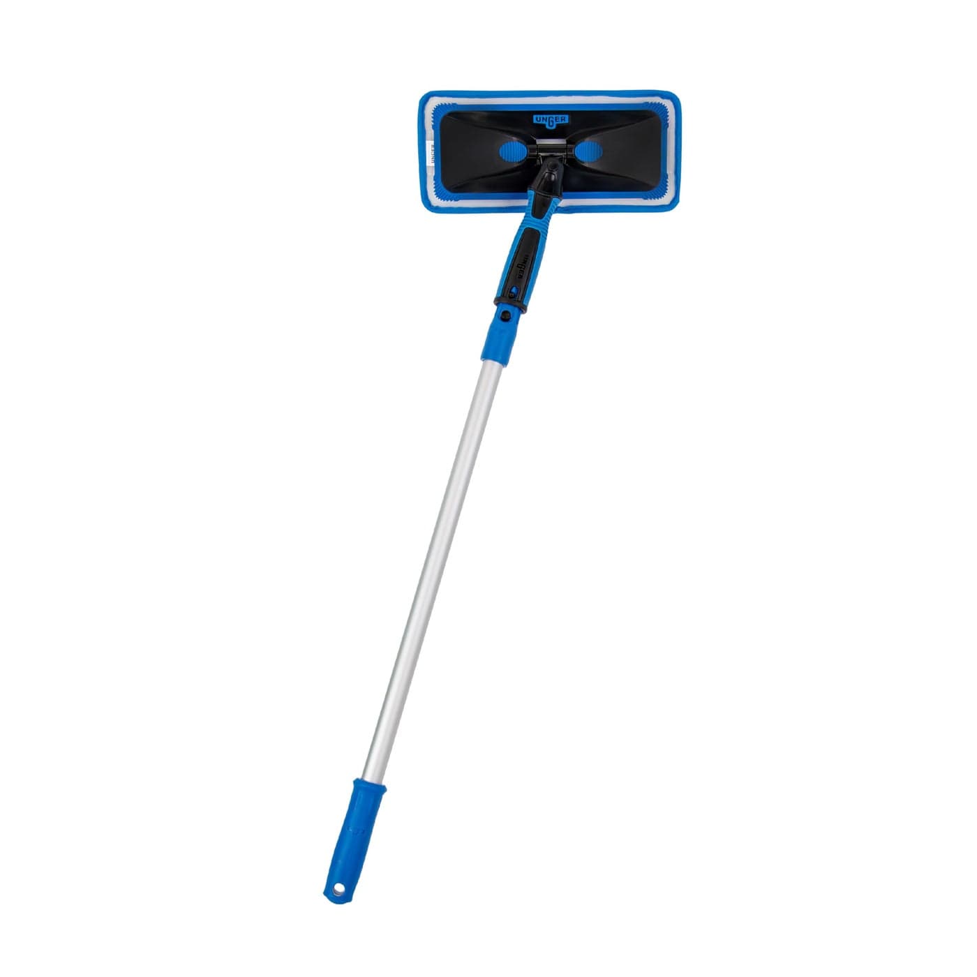 Unger ProClean Indoor Window Cleaning Kit w2ft Pole Tool for Window Glass and Mirror Cleaning StreakFree Results Reusable Microfiber Pads for Sustainability