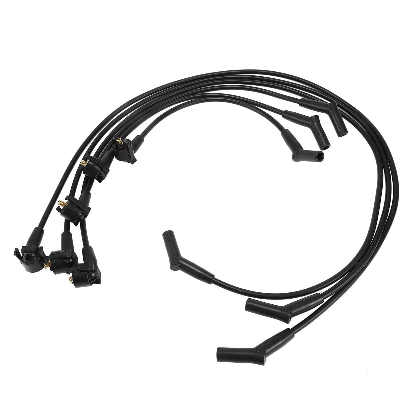 ACROPIX Car Spark Plug Coil Wires Ignition Coil Harness Cable Fit for Ford for Mustang 38L V6 AT Base Convertible 1999 2000 NoXU2Z12259AA Pack of 6