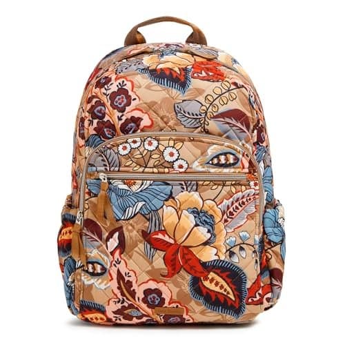 Vera Bradley Performance Twill Campus Backpack, Botanical Beauty