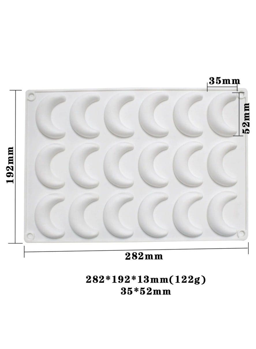 Moon Shape Silicone Cake Mold For Ramadan