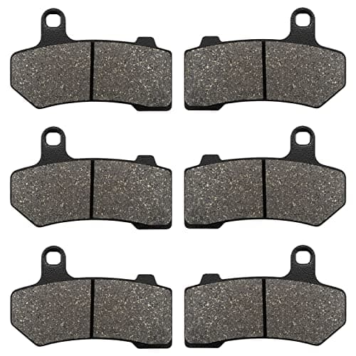 Front and Rear Brake Pads for Harley Road Glide 20082021 FLHX Street Glide 20082022 Road King 20082022 FLHTCU Ultra Classic Electra Glide 20082020