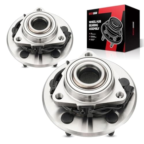 Torchbeam Pair 515151 Front Wheel Hub Bearing Assembly for 2012-2018 Ram 1500, 2019-2022 Ram 1500 Classic Wheel Bearing 5 Lugs W/ABS