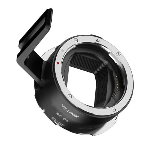 VILTROX EF-DL Lens Mount Adapter Auto Focus EF/EF-S Lens to DJI Ronin 4D Camera Lens Adapter Converter with USB Type-C Upgrade Compatible with Canon EF/EF-S Lens to DJI Ronin 4D Camera