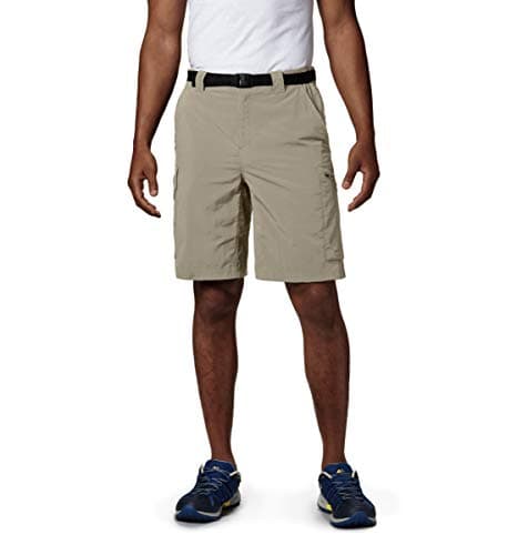 Columbia Men's Silver Ridge Cargo Short, Fossil, 34 x 12