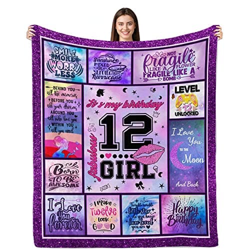Lviliss 12 Year Old Girl Birthday Gifts Ideas, Gifts for 12 Year Old Girls, 12th Birthday Gifts for Girls