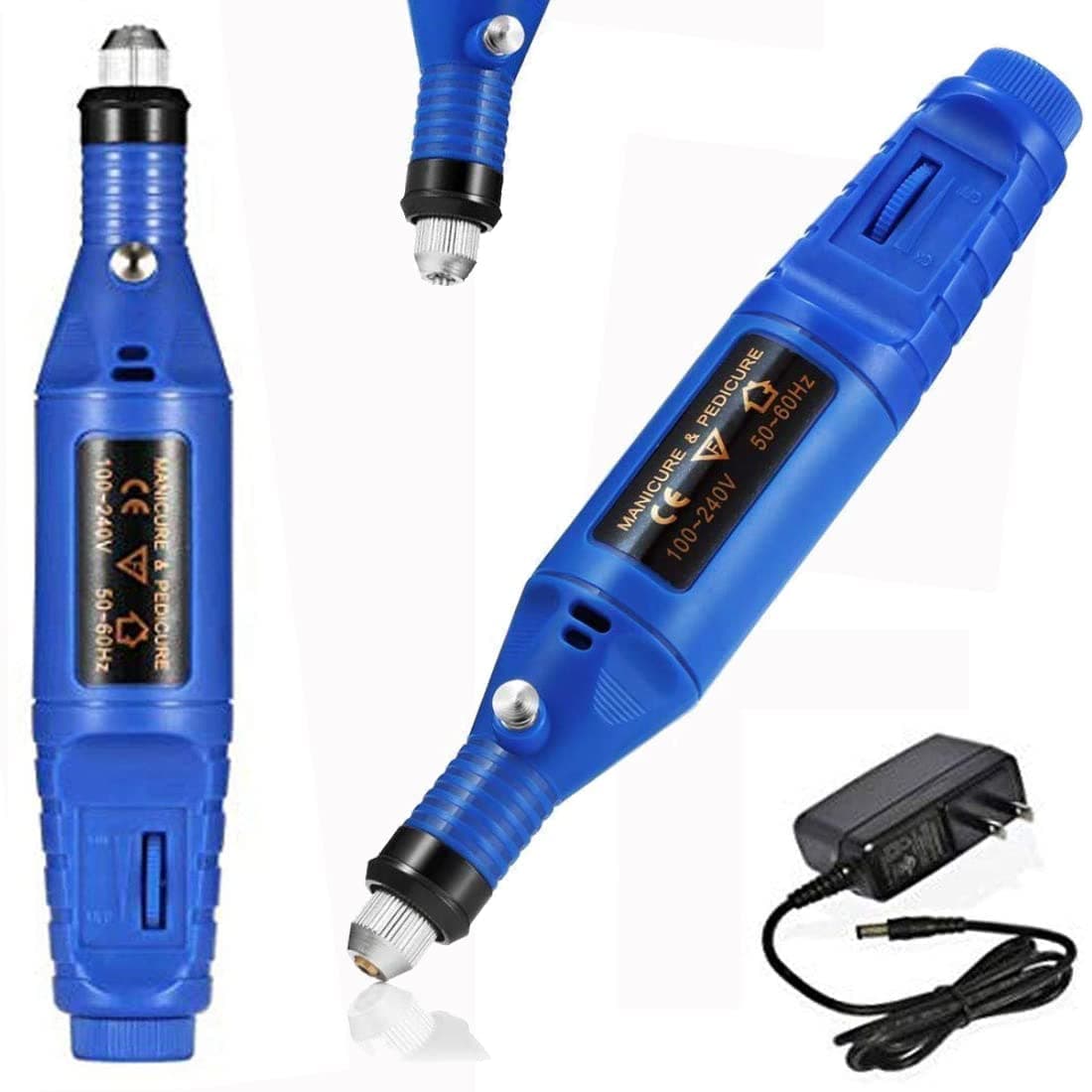 DIY Crafts Drill Machine Adopter Only 1x Nail Art Drill Kit File Professional Electric Manicure Pedicure Drill Sander Pen Nail Art Grinder a Drill Machine Adopter Only 1x
