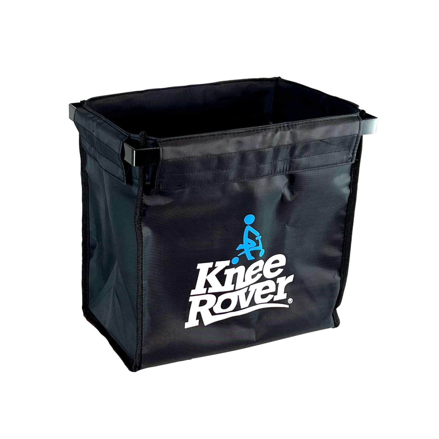 KneeRover Deluxe Knee Scooter Basket Accessory with Large Capacity Knee Rover Basket Attachment Includes Universal Bracket Mount Fits Most Knee Scooter Walker Models