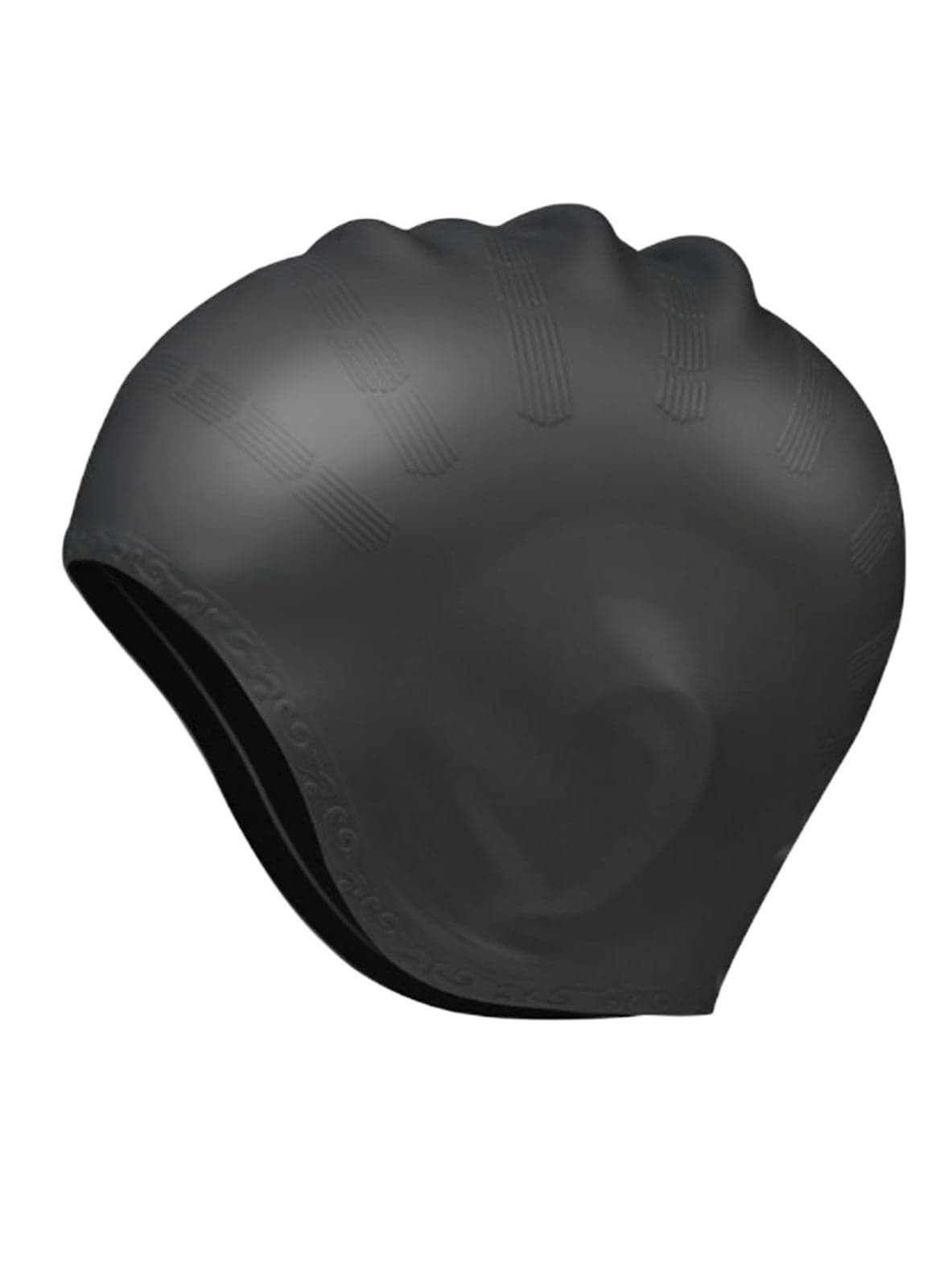 Swimming Cap Waterproof Long Hair Earmuffs Swim Cap Ear Protection Unisex Swim Bath Hat