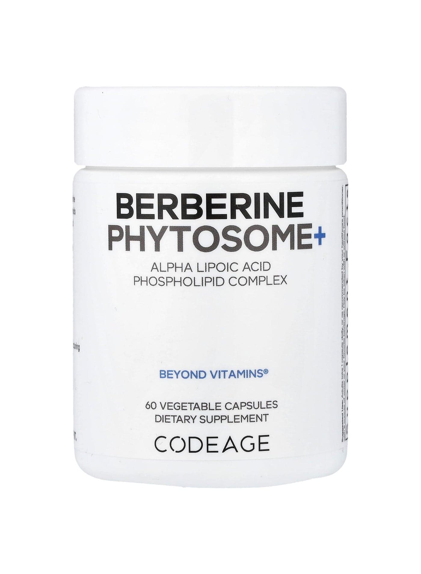 Berberine Phytosome+, 60 Vegetable Capsules