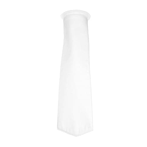 RiverSoft Sediment Filter FB-20, Filter Bag 5 Micron for Filtering sediments, Install in Mainline (PP, White, Pack of 1)