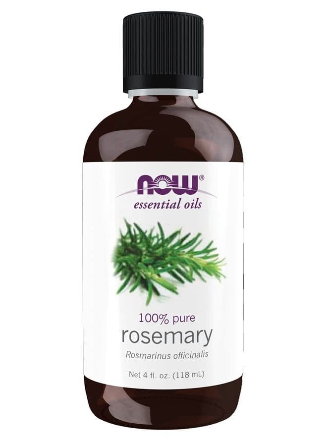 Essential Oils, Rosemary Oil, Purifying Aromatherapy Scent, Steam Distilled, 100% Pure, Vegan, Child Resistant Cap, 4-Ounce