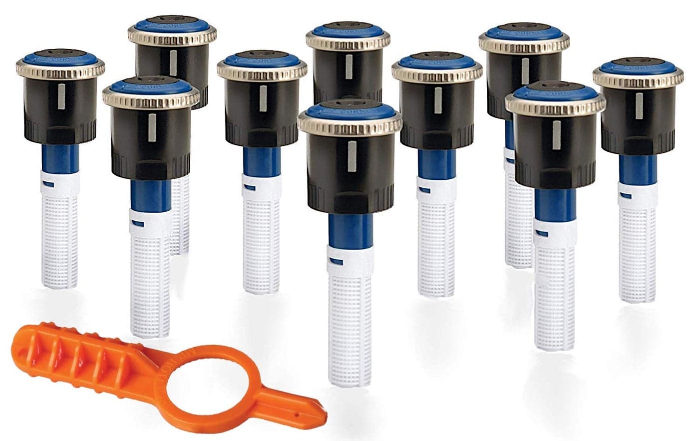 Sprinkler 10 Pack Hunter MP Rotator MP3000 90210 2230 Nozzles with Free Tool