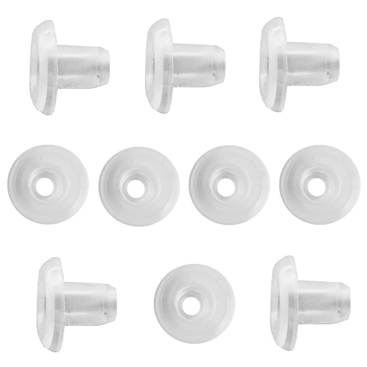 10pcs Horizontal Blinds Bottom Rail Ladder Cord Button Plug for Wood Faux Wood Blinds and 1 Mini Blinds with a Hole 516