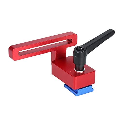 Evwoge Miter Track Stop for 30MM T-Slot T-Tracks Fence Chute Limiter Woodworking DIY