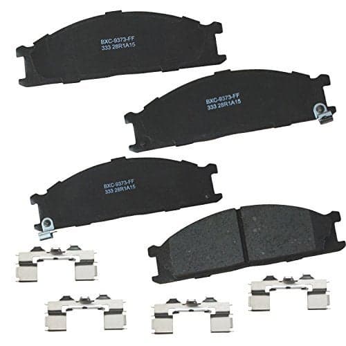 Bendix Premium SBC333 Ceramic Front Brake Pads for Select Models Nissan 720, D21, Frontier, NP300, Pathfinder, Pickup, Urvan, Van, Subaru SVX