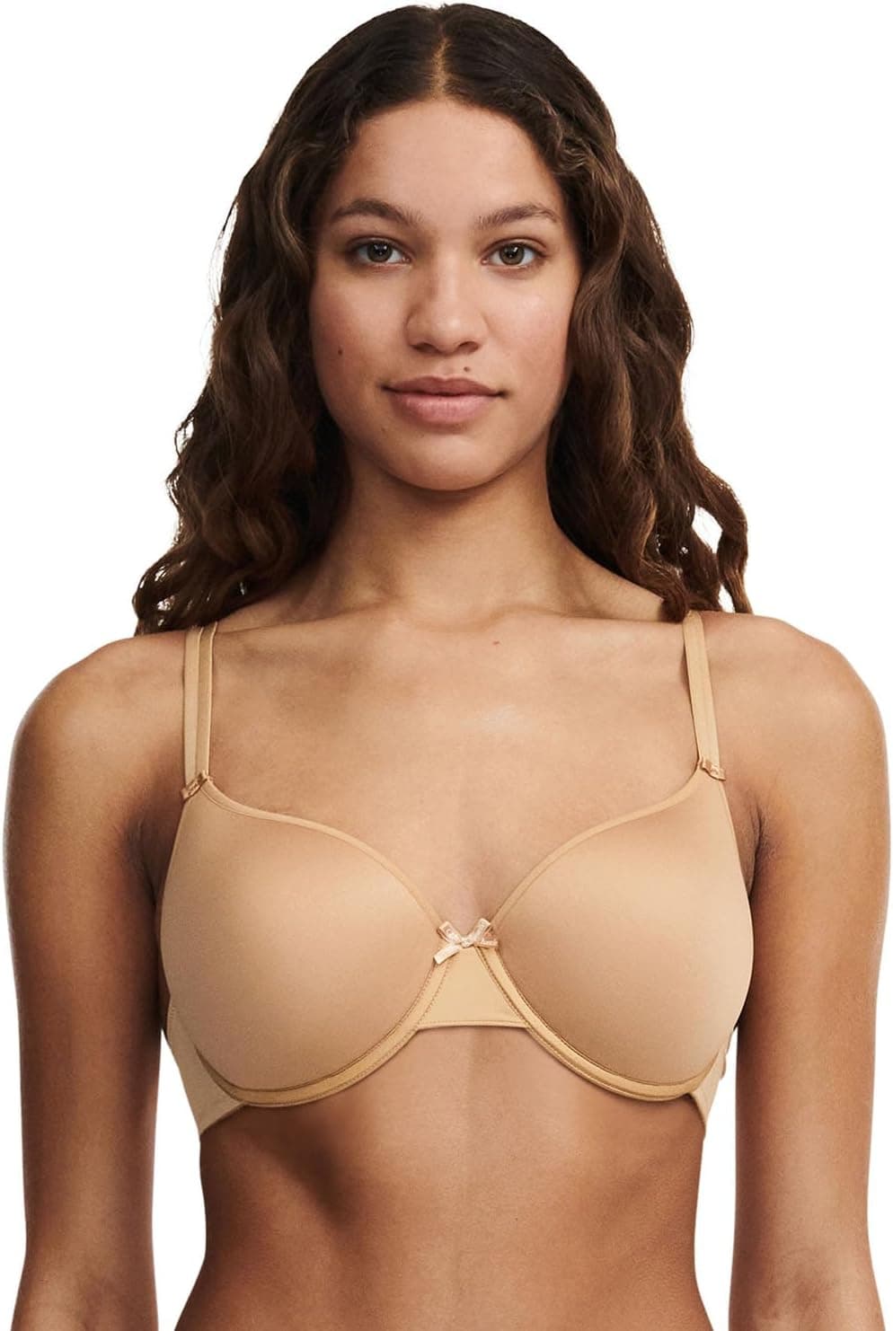 Chantelle Womens Basic Invisible Smooth TShirt Bra Toffee 40A