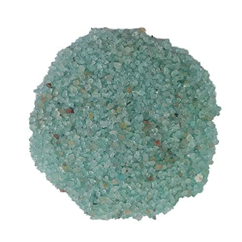 Maalavya Sugar Size Crystal Sand for Home and Garden Decor, Aquarium Substrate (Arctic, 450 Grams)