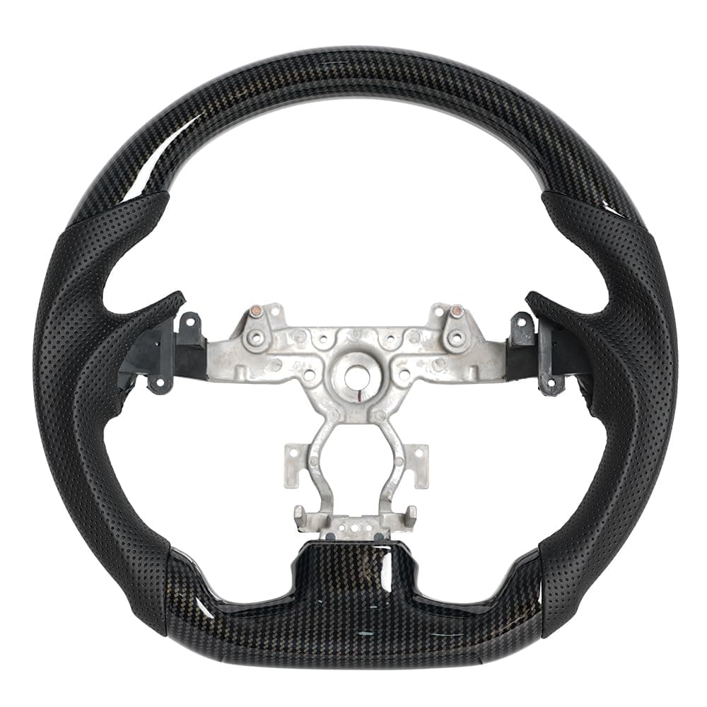 JIANGGAI Dshaped Steering Wheel HydroDip Carbon Fiber Steering Wheel Fit For Infiniti G37 G37X 20072013