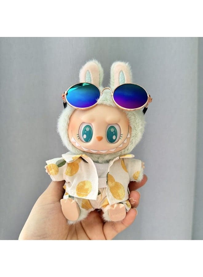 17cm Labubu Time to Chill Macaron Figure Clothes (Clothing only)