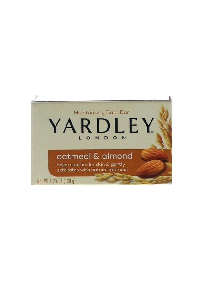 London Oatmeal and Almond Naturally Moisturizing Bath Bar, 4.0 Oz., 2 Count