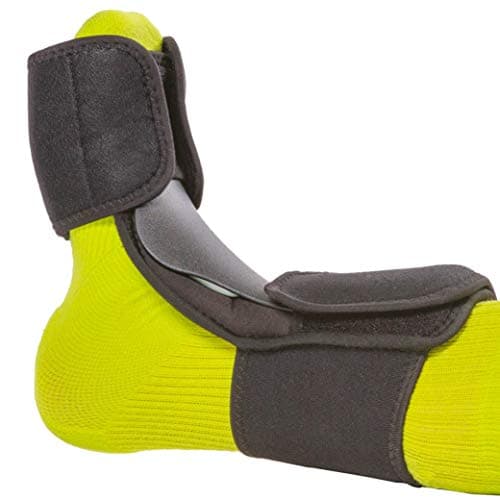 BraceAbility Dorsal Night Splint Plantar Fasciitis Pain Relief Foot Drop Brace for Sleeping and Achilles Tendon Stretcher Boot for Nighttime Ankle Dorsiflexion LXL