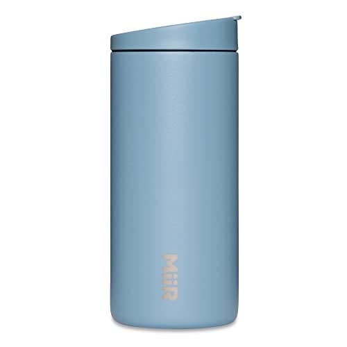 MiiR Flip Traveler 12oz - Double-Wall Vacuum Insulated with Leakproof Flip Lid, BPA-Free Stainless Steel Construction, Insulated Tumbler for Hot or Cold Drinks
