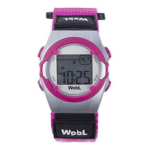 WobL Vibrating 8Alarm Repeating Countdown Timer Watch MedicationSportsMeetingsPotty Reminders Pink