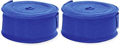 Kobo Exercise Weight Lifting/Boxing Hand Wrap Bandages/Power Gym Fitness Body Building Gloves Straps (Blue) (Length 180")