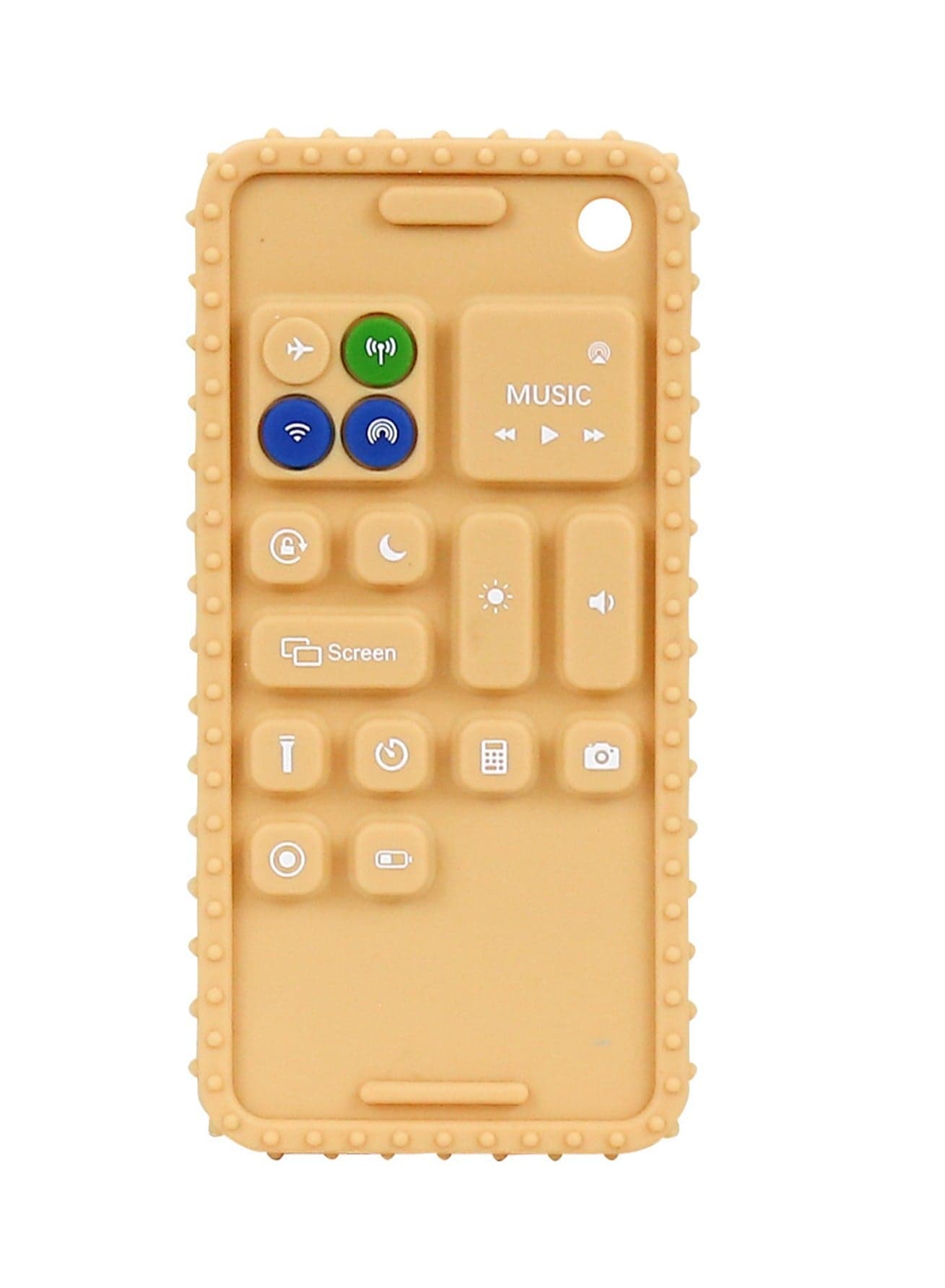 Yellow Mobile Teether Teething Soothing Toy Baby Teething Toy Silicone Bpa Free For Babies Toddlers Boys And Girls