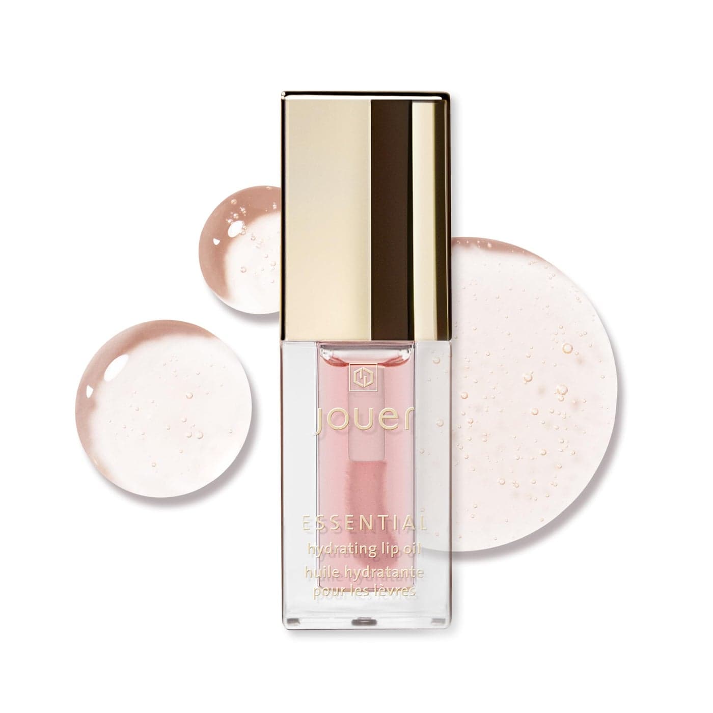 Jouer Essential Hydrating Lip Oil Natural Shine 99 PlantDerived Ingredients Fragrance Free NonSticky Nourishes Dry Lips Paraben Gluten Cruelty Free Vegan Friendly