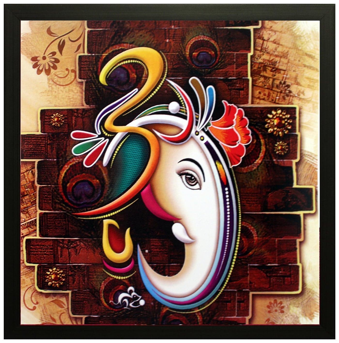 SAF Ganesh Painting(30 x 2 x 30Cms) SANFG6260