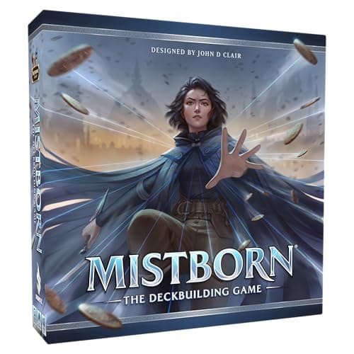 Brandon Sandersons Mistborn Deckbuilding Game Forge Alliances in Epic MetalBurning Battles Cooperative Card Game Immersive Strategic Gameplay 1 to 4 Players Ages 13