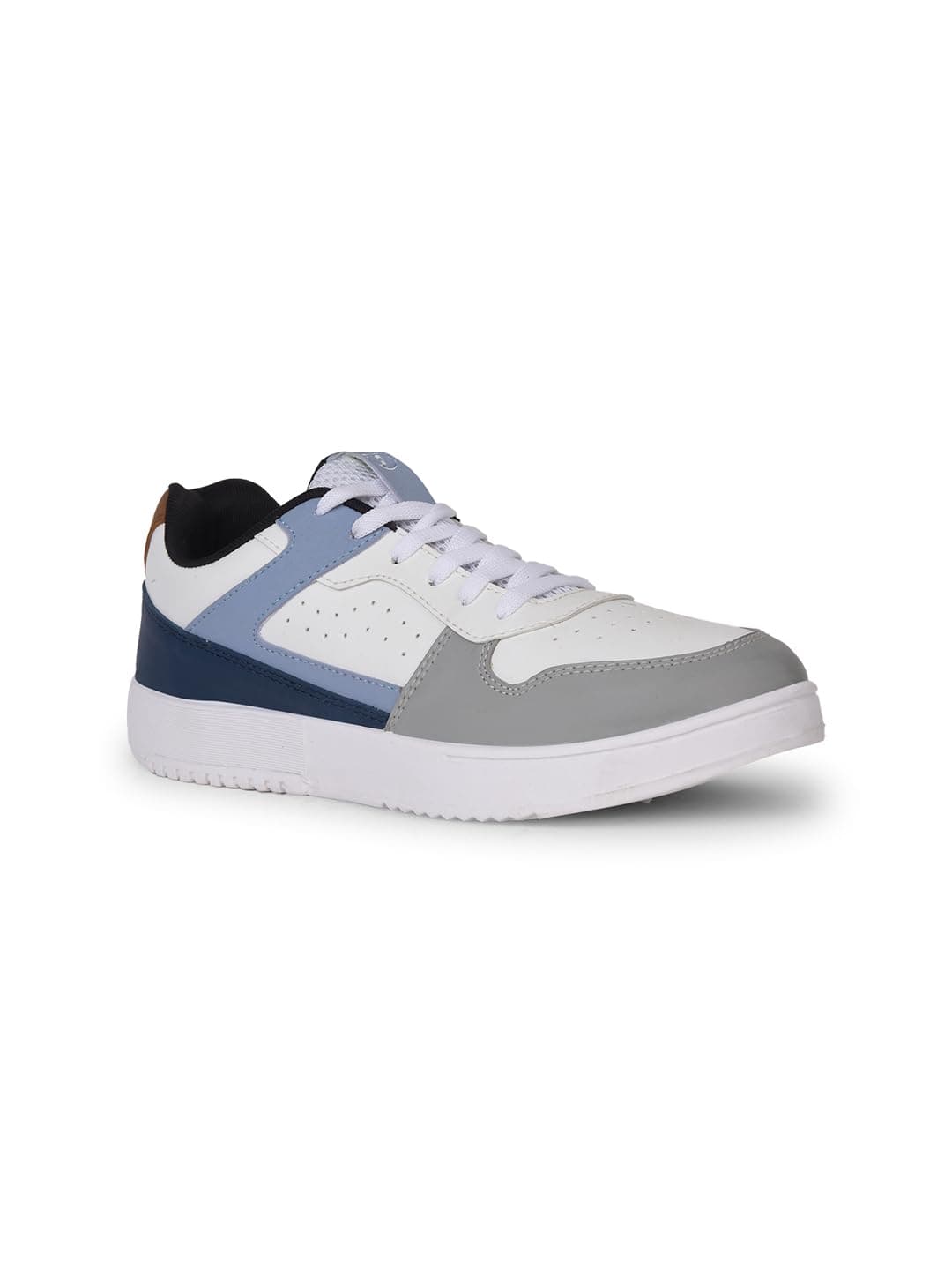 Bata Men's Casual Lace-Up Sneakers - Light Blue (7Uk)