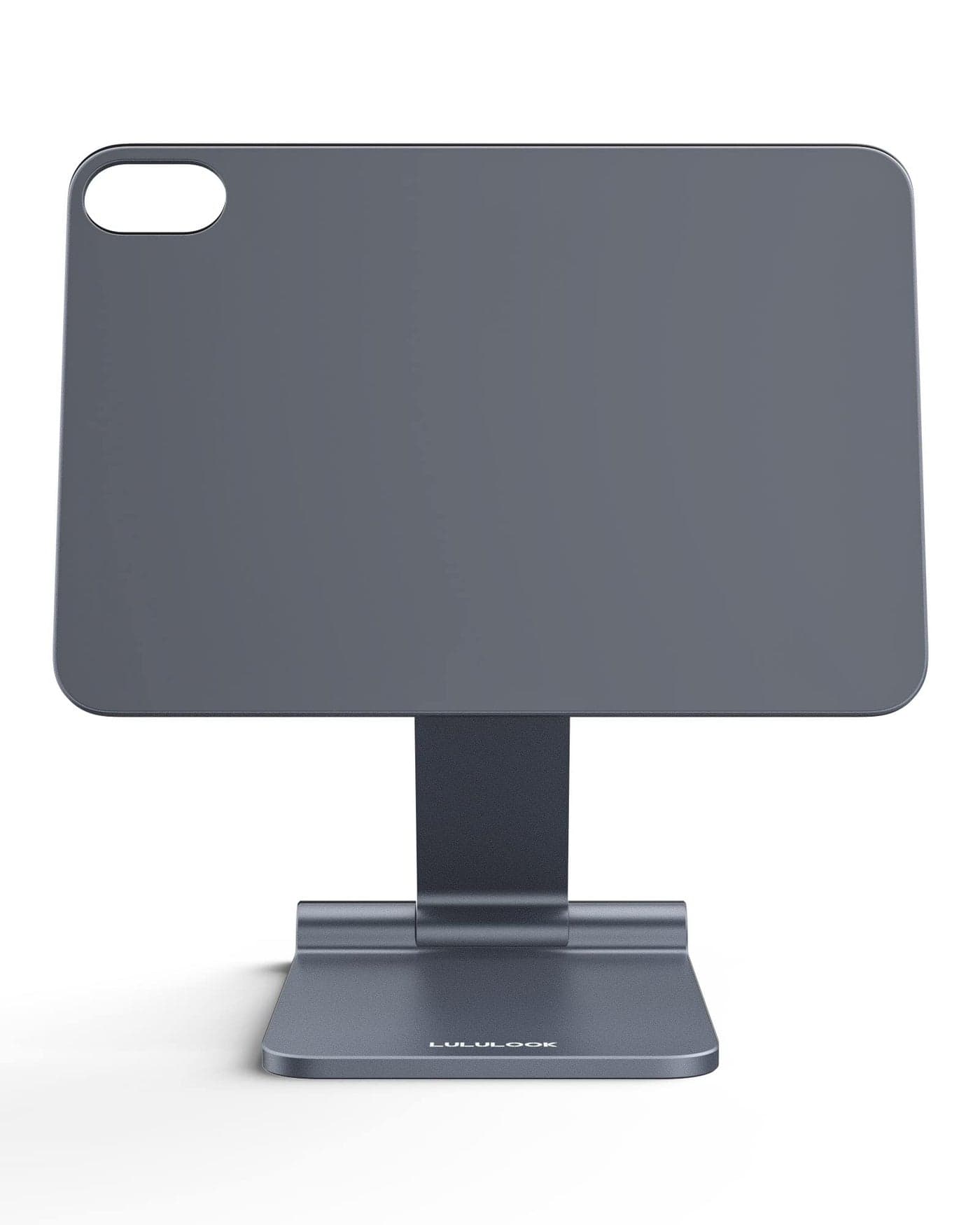 LULULOOK Foldable Magnetic Stand for iPad Mini 7 A17 Pro/Mini 6 8.3 inch (2024/2021), Adjustable Desk Tablet Holder, Aluminum Rotatable Floating Stand for Apple iPad Mini 7/6 Drawing, Viewing- Gray