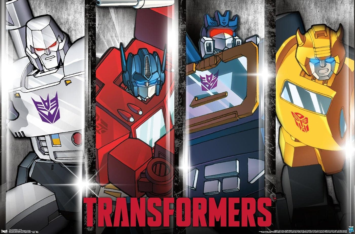 Trends International Hasbro Transformers - Classic Wall Poster, 22.375" x 34", Premium Unframed Version