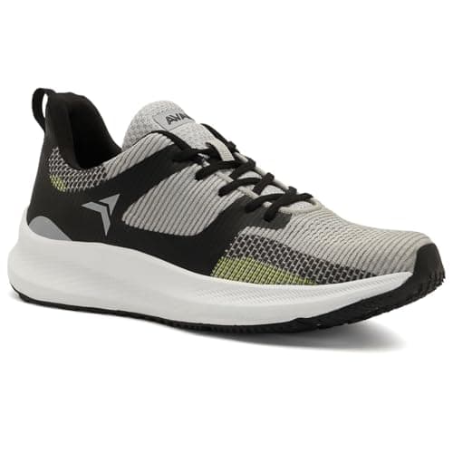 AVANT Men's Boat Running Shoes-Grey/Black-UK 8 (AVMSH109CL01UK8)