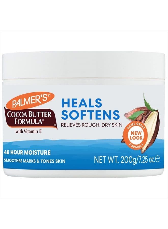 Cocoa Butter Formula Daily Skin Therapy Solid Lotion with Vitamin E, Body Moisturizer for Extremely Dry Skin, Softens and Soothes, 7.25 Ounces, (Pack of 1)