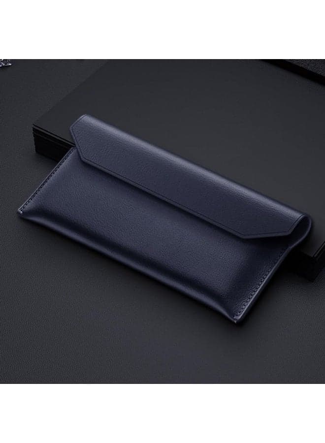Luxury Leather Phone Case Compatible with Honor Magic V5 Individualization Retro Magnetic Envelope Design Folding Pouch Bag for Magic V5
