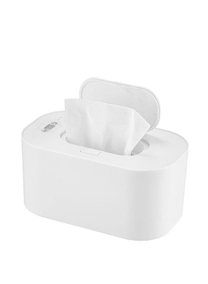 USB Wet Wipes Warmer, Baby Wipes Dispenser, Large Capacity Portable Wipes Warmer for Travel, Home, Car