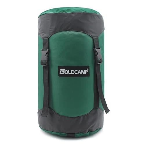 GOLDCAMP Sleeping Bag Stuff Sack Black M L XLXXLxxxl Compression Sack Great for Backpacking and CampingGreen XL
