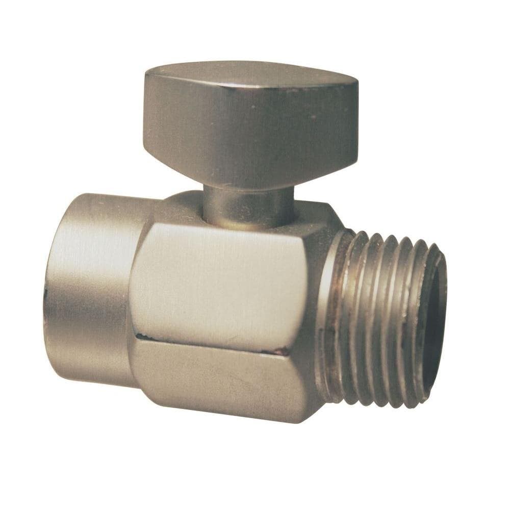 Westbrass 12 Shower Arm Volume Control Trickle Valve Satin Nickel D30907