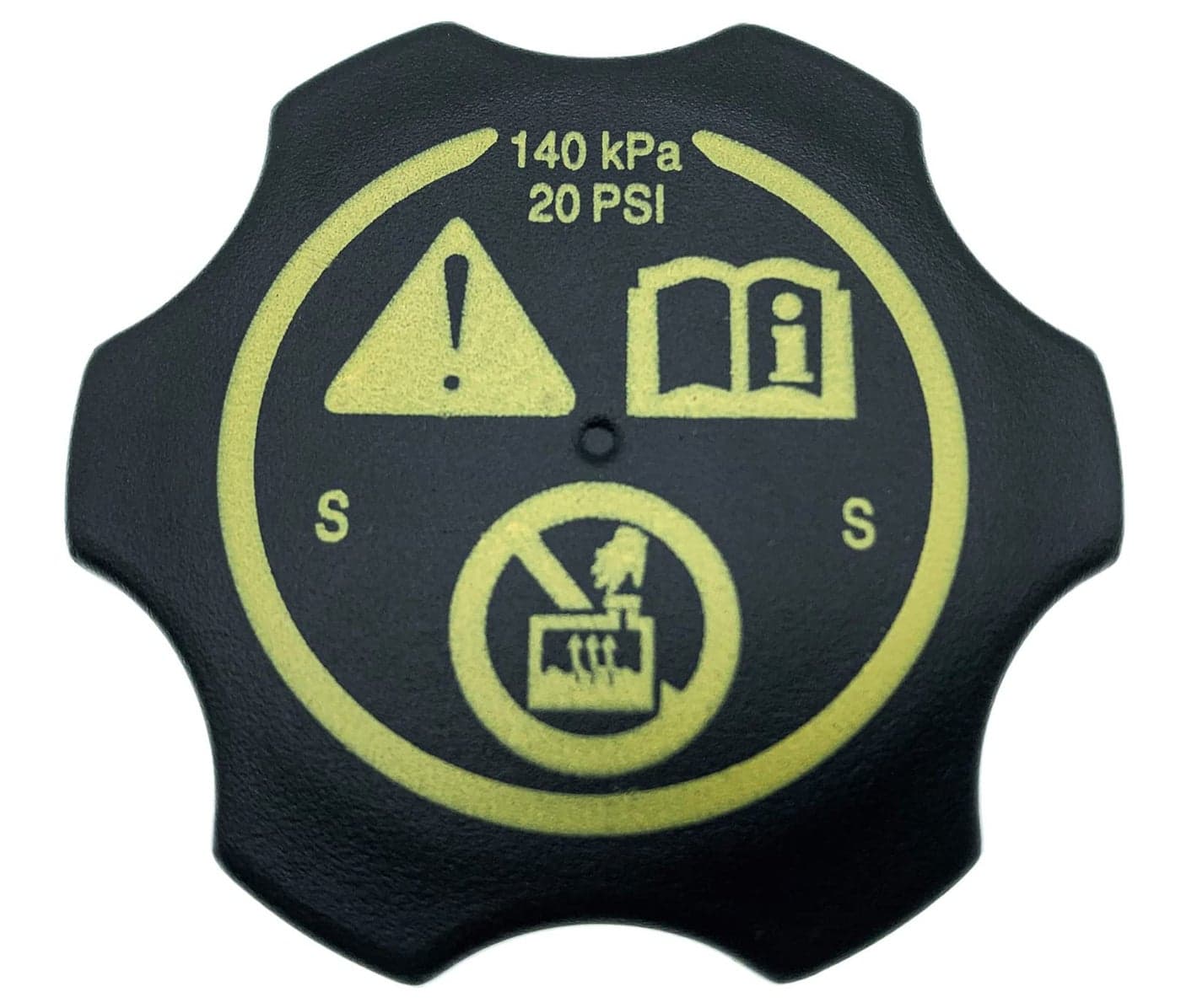 2000-2022 Universal Coolant Reservoir Cap for Chevy GMC Buick Cadillac -Silverado 1500 2500 3500 Express Avalanche Suburban Captiva Cavalier Equinox Malibu Savana Sierra Yukon Radiator Surge Tank Cap