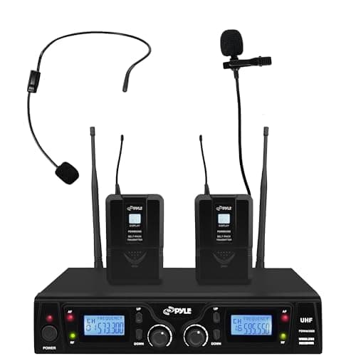 Pyle cosumer Electronics, 16 Wireless Microphone System Headset, XLR (PDWM3365)