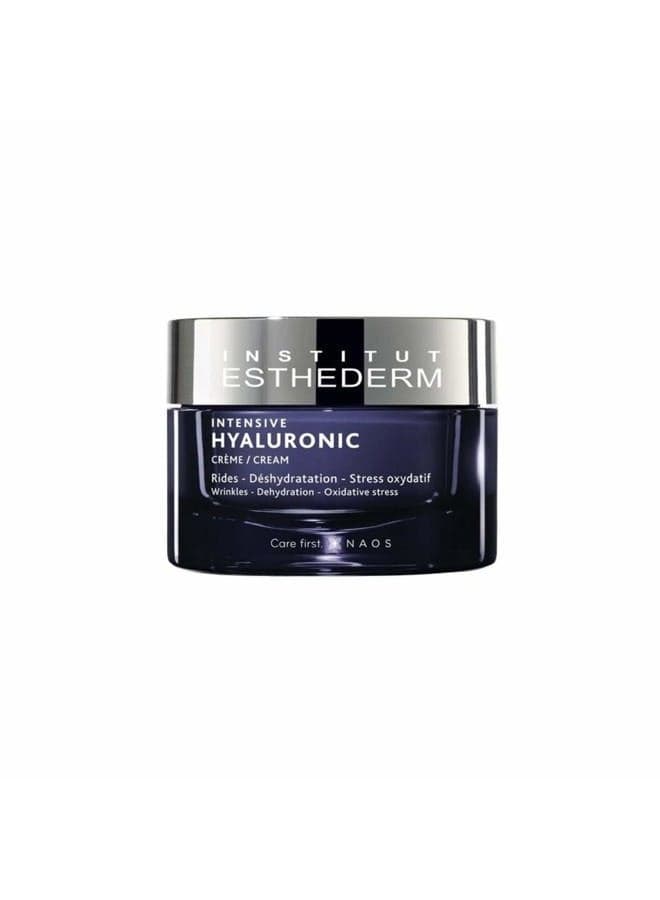 Intensive Hyaluronic Cream - Face, Neck and Décolleté - Wrinkles and Fine Lines - Dehydrated Skin