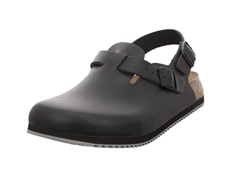Birkenstock Men's Clogs, Black, 8 US