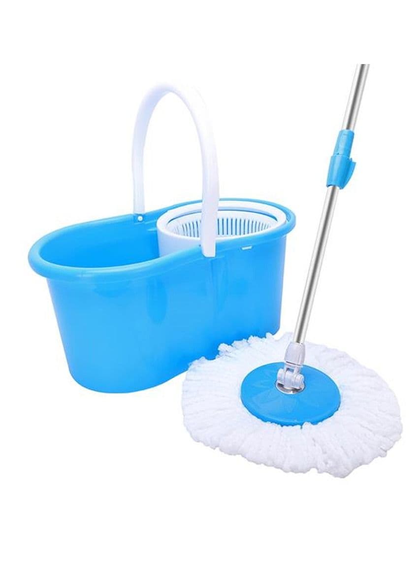 360° Rotating Mop With Bucket Dual Mop Heads Use Squeeze Rotating Mop To Quickly Dispensing Rag Floor Mop And Washing Floor Mop