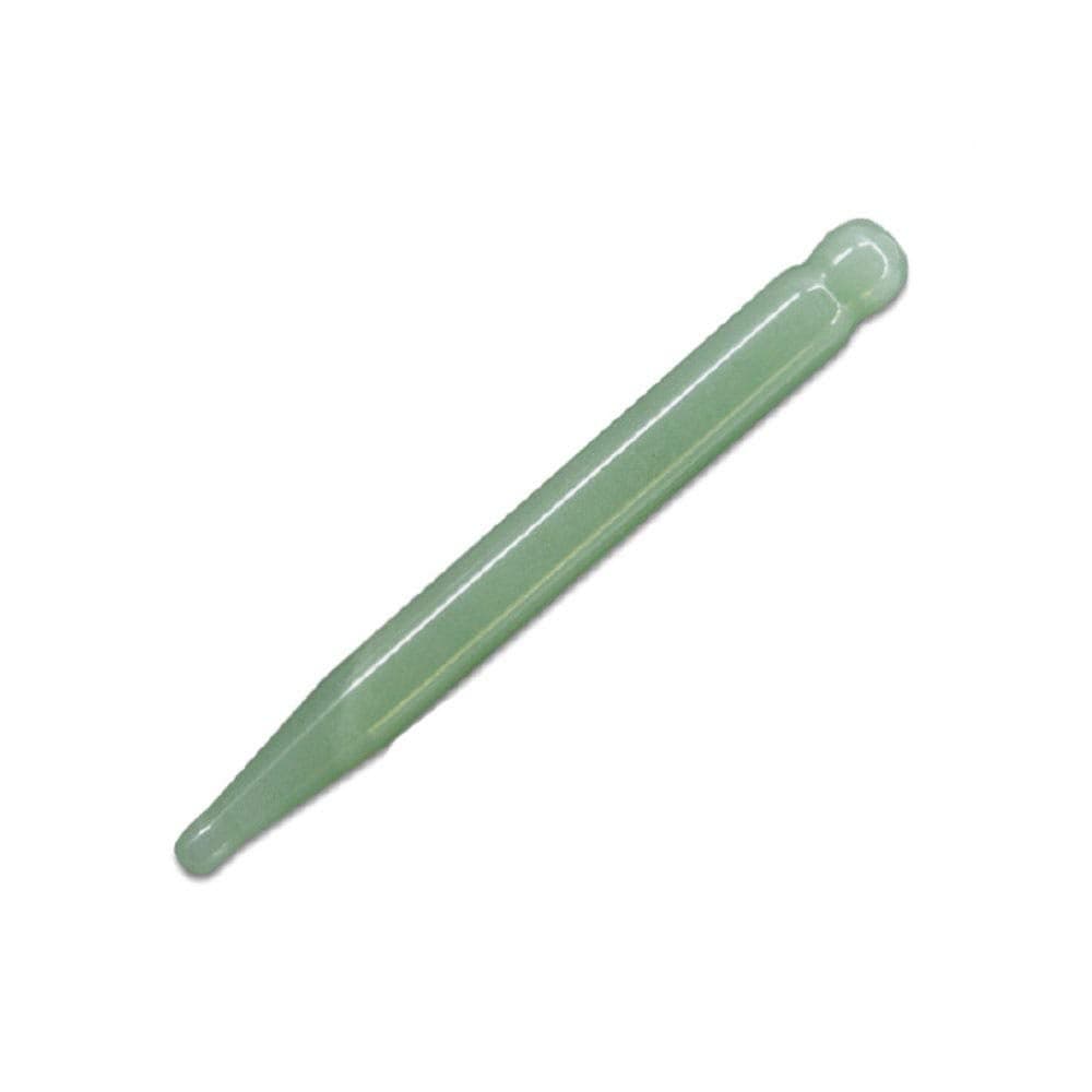 Jade Acupuncture Pen Deep Tissue Gua Sha Massage Tools Natural Facial Tool Manual Acupuncture Massage Pen for Full Body Meridian Pain Relief