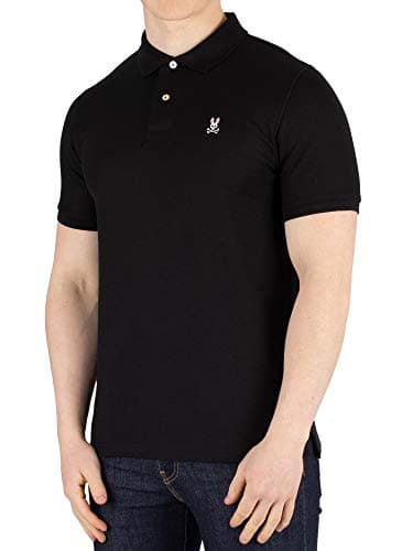 Mens Classic Pique Polo Shirt - B6K001ARPC 001 Black XL