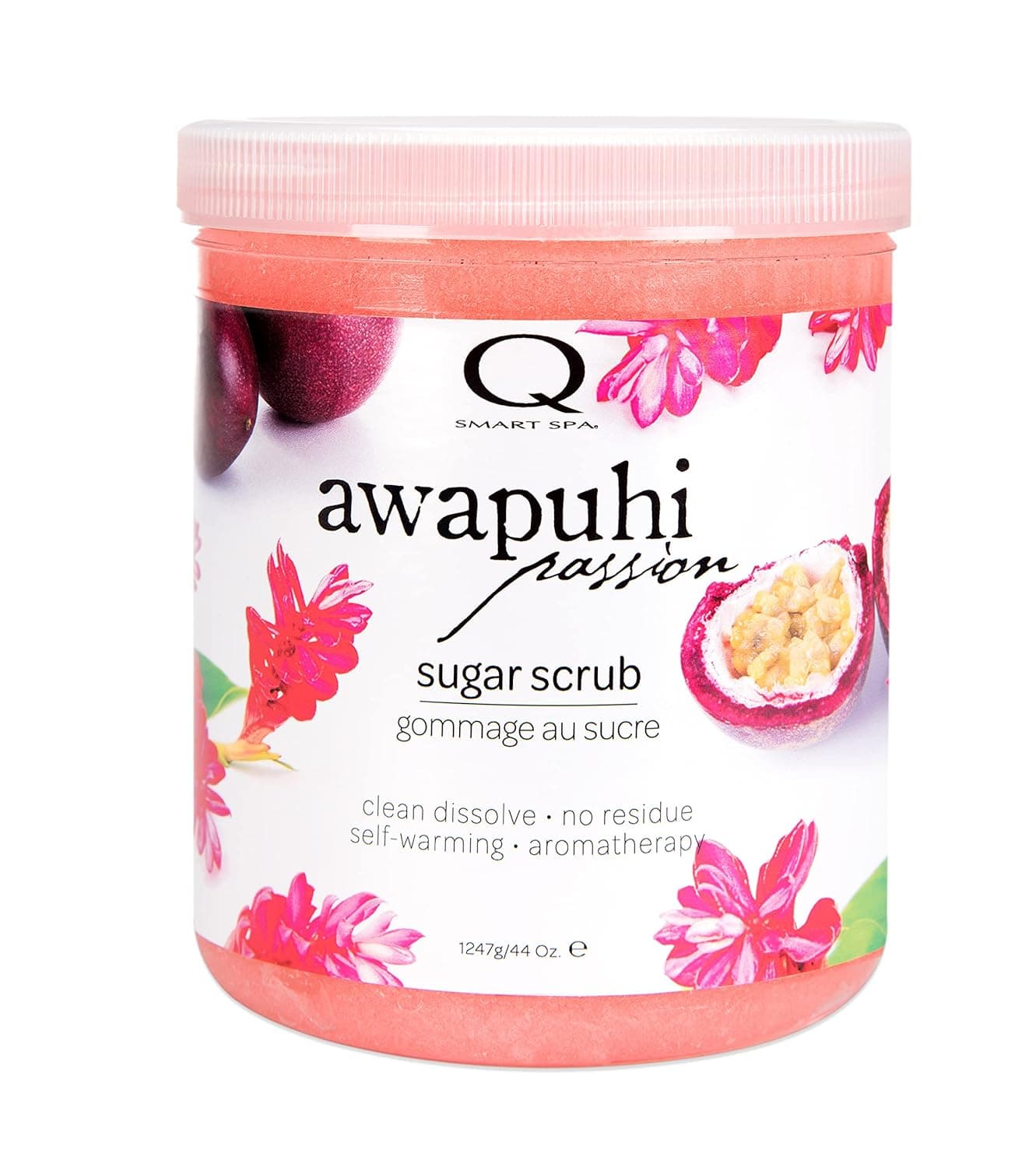 Qtica Sugar Scrub Awapuhi Passion 7 oz 44 oz Exfoliating and Serum Conditioning for Sensitive Skin Body Feet Hands