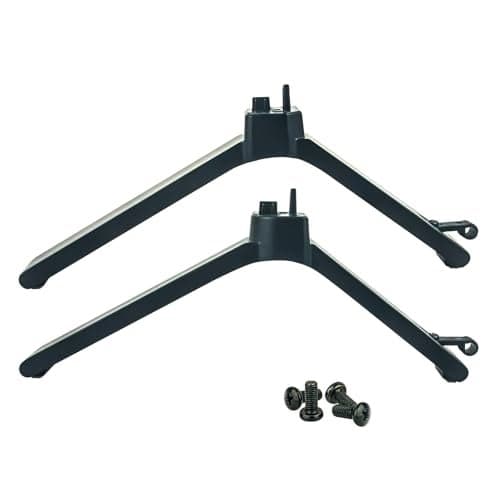 Replacement Base Stand for Toshiba Smart TV 43C350LU TV Legs for Toshiba 43 4K UHD TV 43C350LU 43C350U 43C350LP 43C350LE 43C450KE 43C350LK for Hisense TV HU65A6180UWR 65R6E1